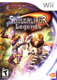 Soul Calibur Legends Wii US box art